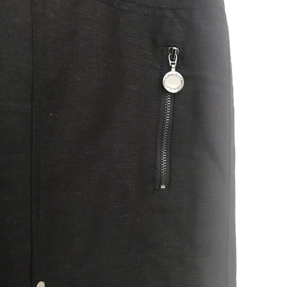 CK A-Line Linen Skirt with pockets - Picture 2 of 12